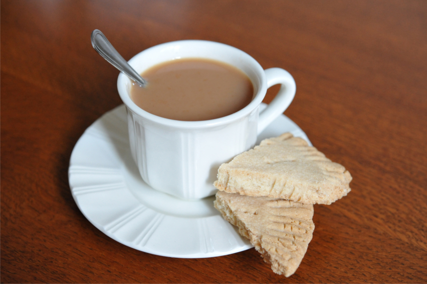 Gluten-free Scottish Shortbread with Tea